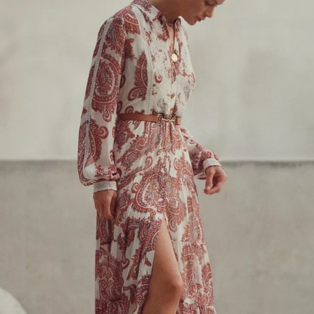 🌻RARE🌻 Anthropologie bohemian maxi dress